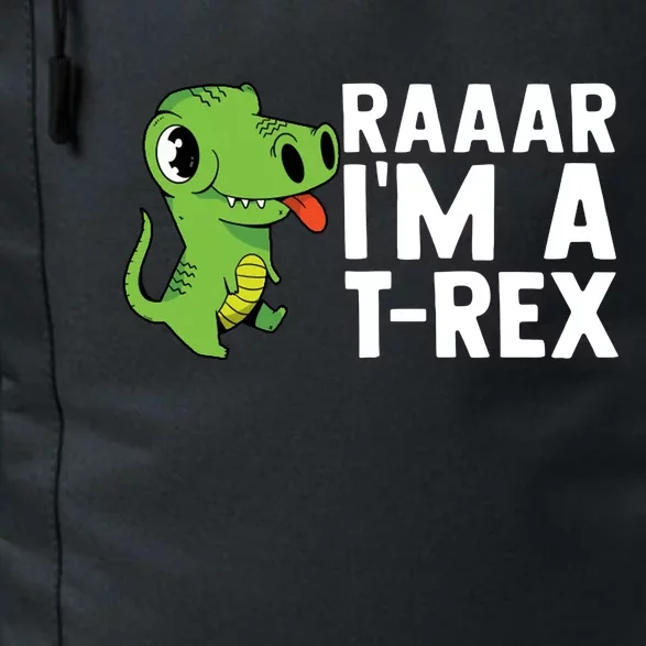 Raar I'm A T Rex Cute Funny Dinosaur Daily Commute Backpack