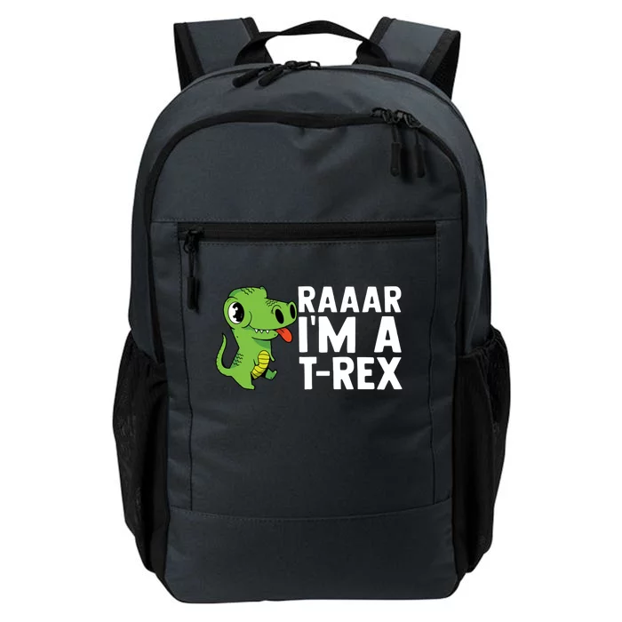 Raar I'm A T Rex Cute Funny Dinosaur Daily Commute Backpack