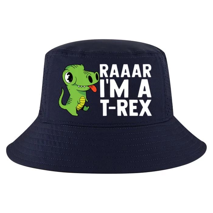 Raar I'm A T Rex Cute Funny Dinosaur Cool Comfort Performance Bucket Hat