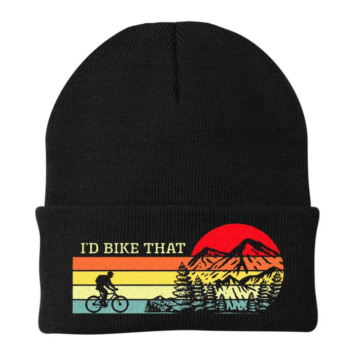 Retro Id Bike That MTB Cycling Knit Cap Winter Beanie