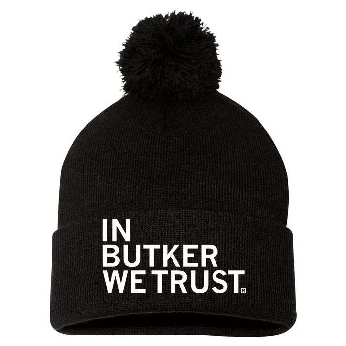 Raygunsite In Butker We Trust Pom Pom 12in Knit Beanie