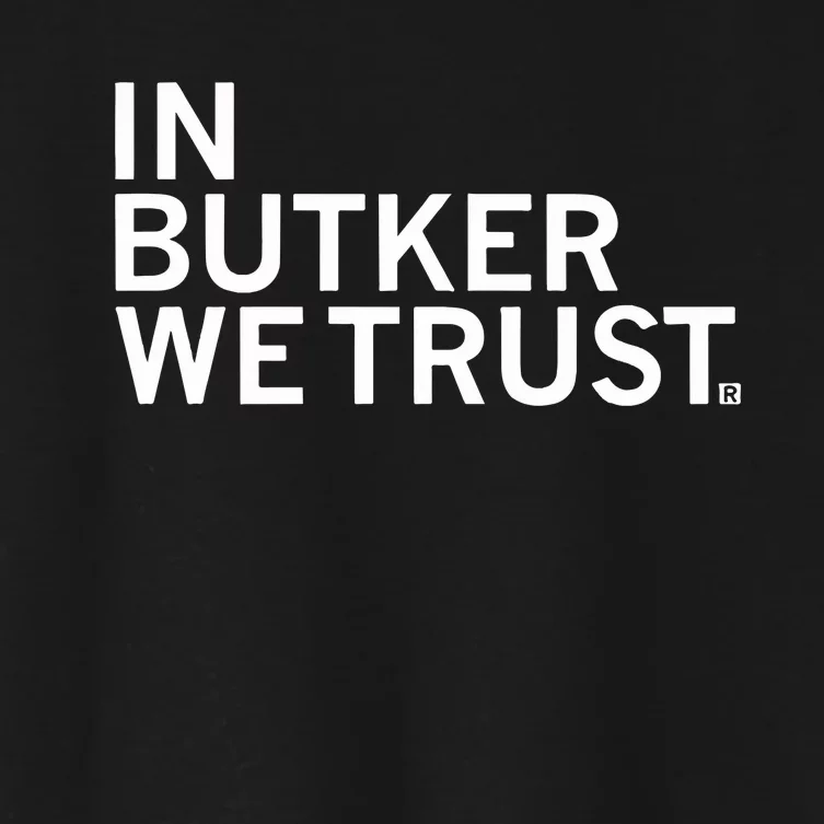 Raygunsite In Butker We Trust Women's Crop Top Tee