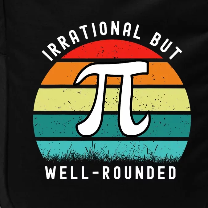 Retro Irrational But Well Rounded Pi Day Celebration Math Impact Tech Backpack