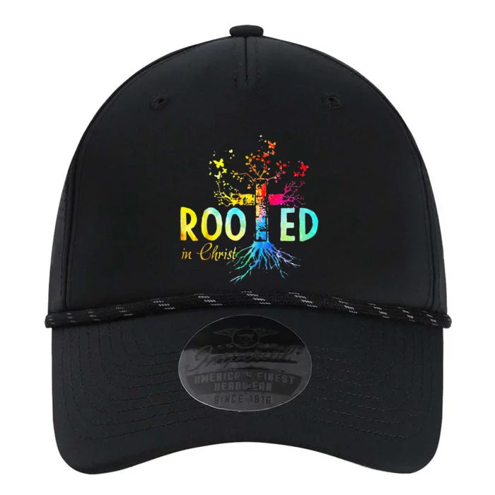 Rooted In Christ Faith Christian Jesus Lovers Men Women Performance The Dyno Cap