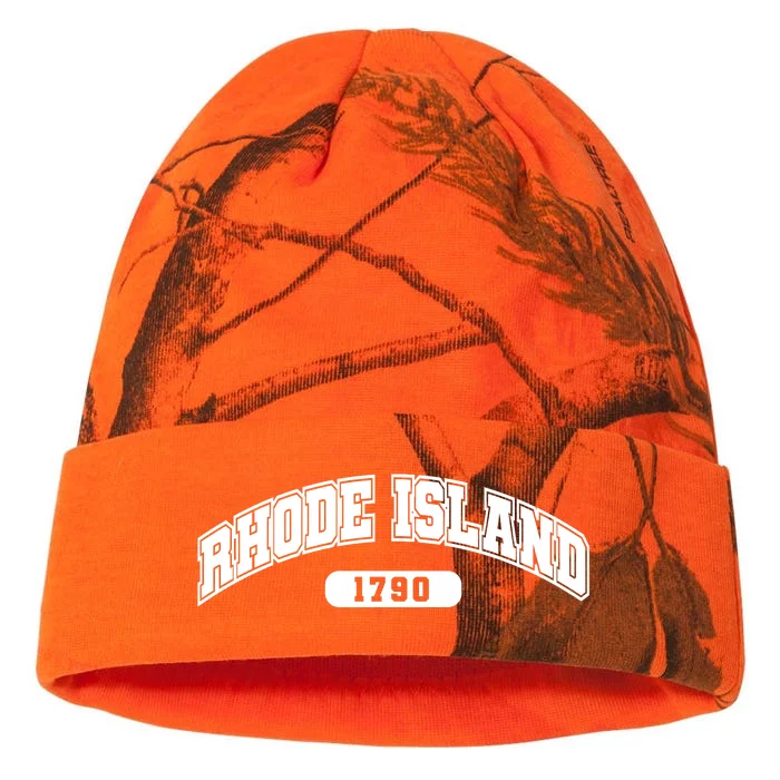 Rhode Island Collegiate Style 1790 Kati - 12in Camo Beanie