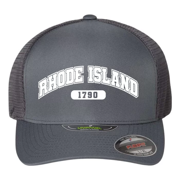 Rhode Island Collegiate Style 1790 Flexfit Unipanel Trucker Cap