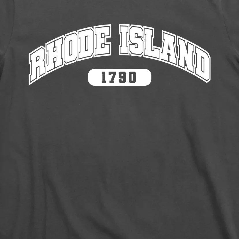 Rhode Island Collegiate Style 1790 T-Shirt