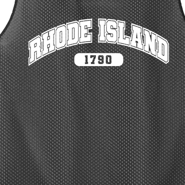 Rhode Island Collegiate Style 1790 Mesh Reversible Basketball Jersey Tank