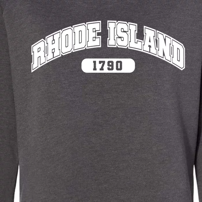 Rhode Island Collegiate Style 1790 Womens California Wash Sweatshirt