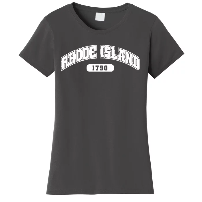 Rhode Island Collegiate Style 1790 Women's T-Shirt