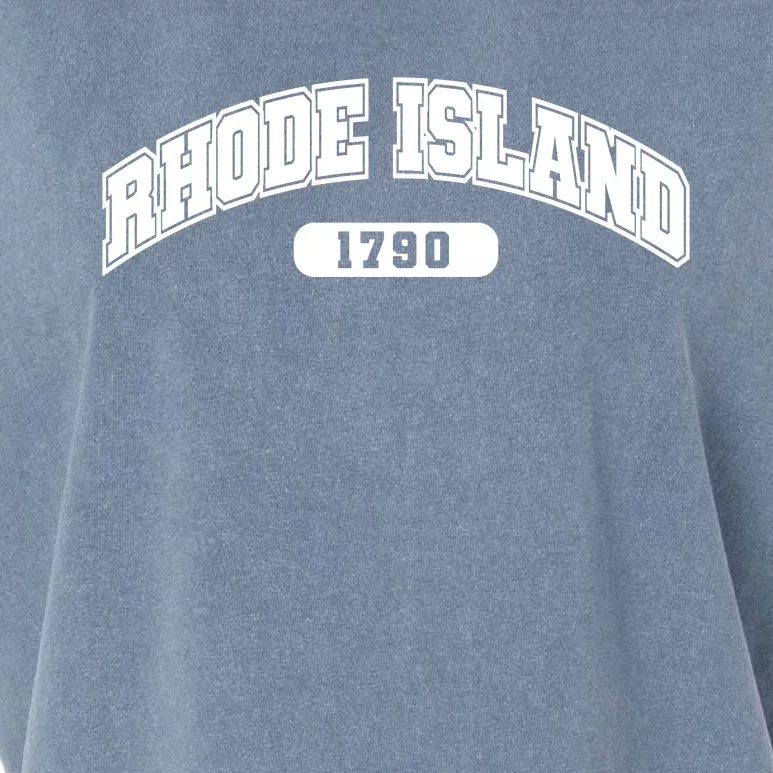 Rhode Island Collegiate Style 1790 Garment-Dyed Women's Muscle Tee