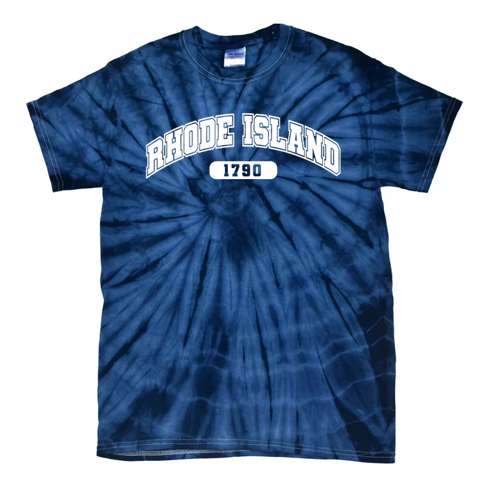 Rhode Island Collegiate Style 1790 Tie-Dye T-Shirt