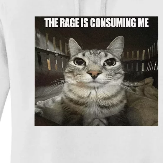 Rage Is Consuming Me Women's Pullover Hoodie