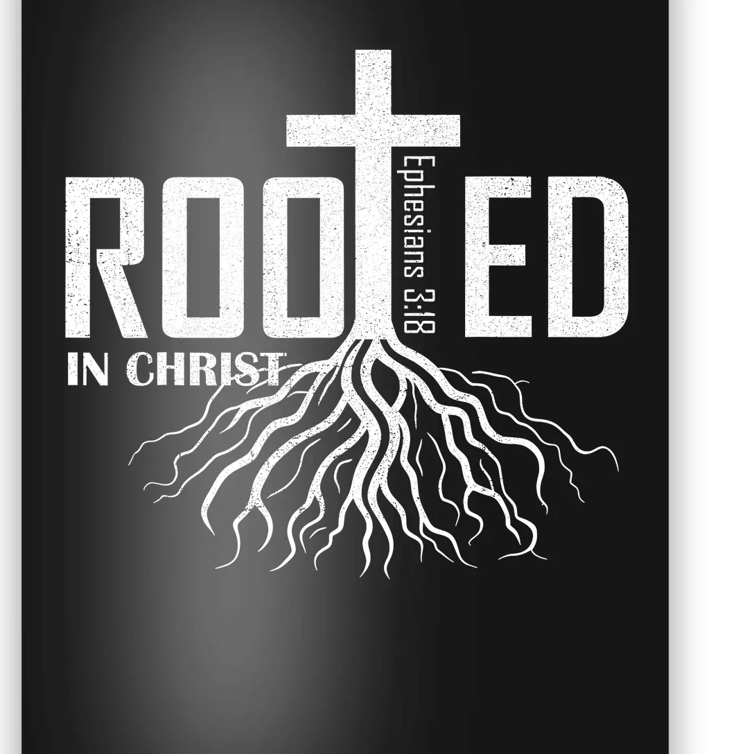 Rooted In Christ Christian Religious Christian Poster