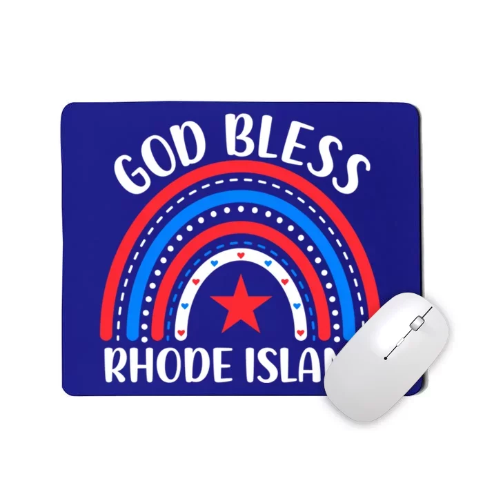 Rhode Island Cute Gift I Love Rhode Island Usa Great Gift Mousepad