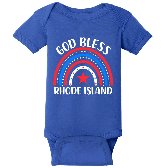 Rhode Island Cute Gift I Love Rhode Island Usa Great Gift Baby Bodysuit