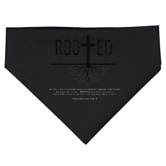 Rooted In Christ USA-Made Doggie Bandana