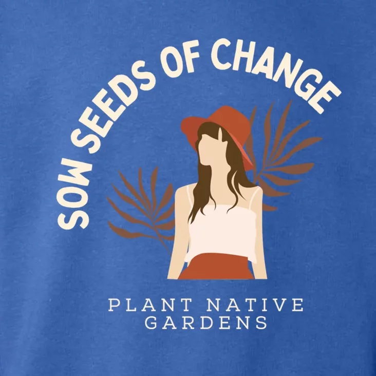 Rooted In Change: National Gardening Day Edition Gift Toddler Hoodie