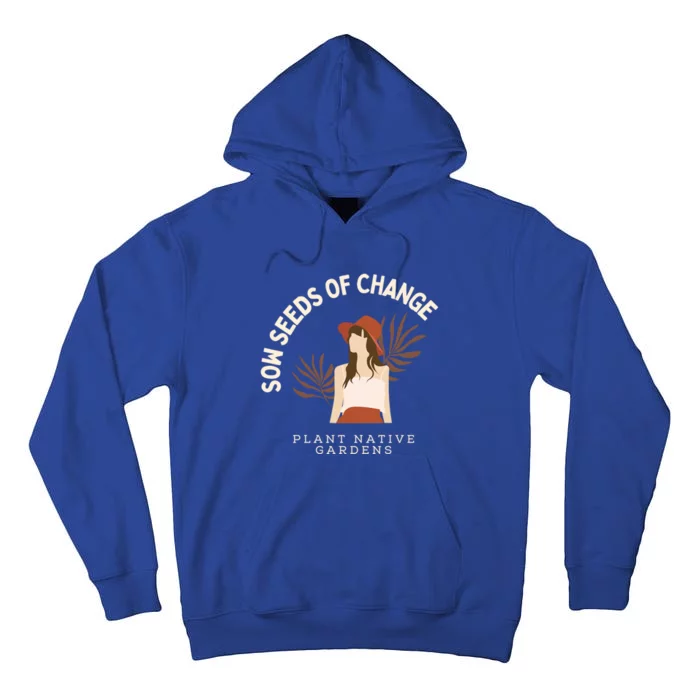 Rooted In Change: National Gardening Day Edition Gift Tall Hoodie