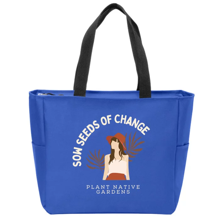 Rooted In Change: National Gardening Day Edition Gift Zip Tote Bag