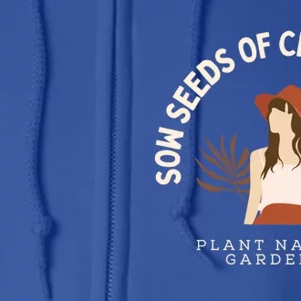 Rooted In Change: National Gardening Day Edition Gift Full Zip Hoodie