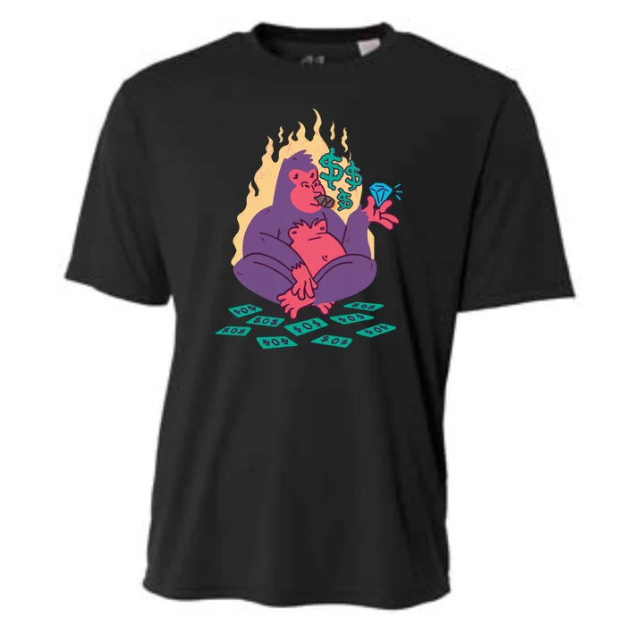 Rich Gorilla Cooling Performance Crew T-Shirt