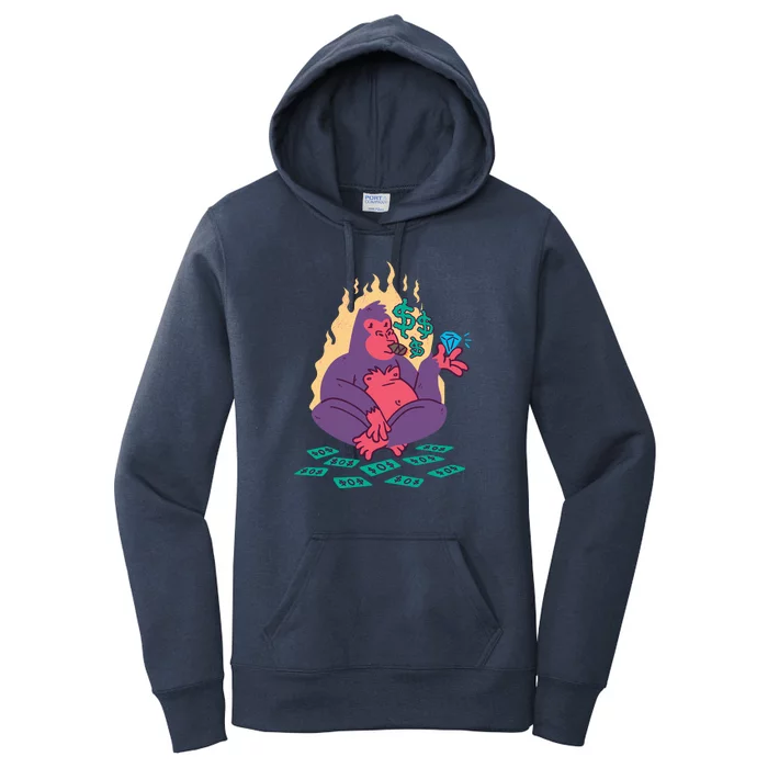 Rich Gorilla Women's Pullover Hoodie