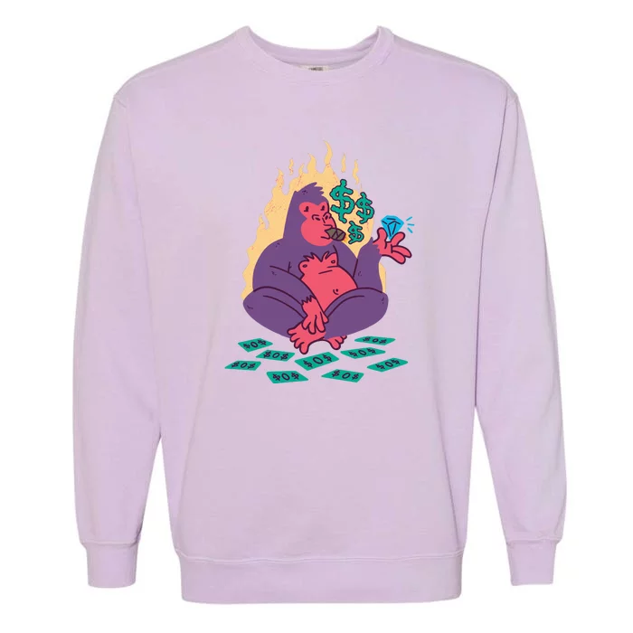 Rich Gorilla Garment-Dyed Sweatshirt