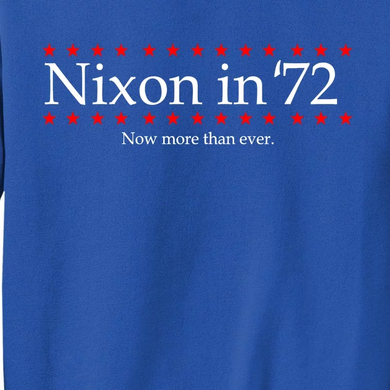 Richard Nixon in 72 Now More than Ever Sweatshirt