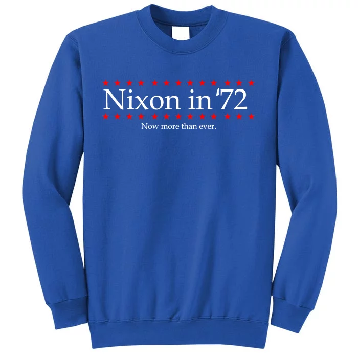 Richard Nixon in 72 Now More than Ever Sweatshirt