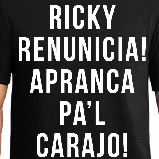 Ricky Renuncia Arranca Pa'l Carajo Pajama Set