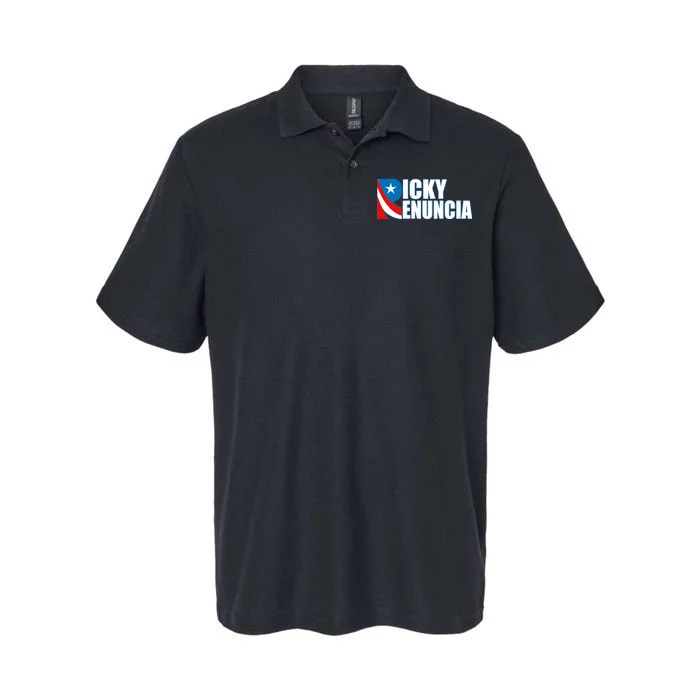 Ricky Renuncia Puerto Rico Star Logo Softstyle Adult Sport Polo