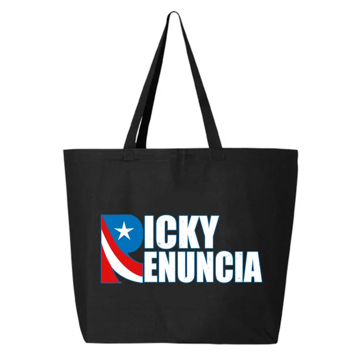 Ricky Renuncia Puerto Rico Star Logo 25L Jumbo Tote