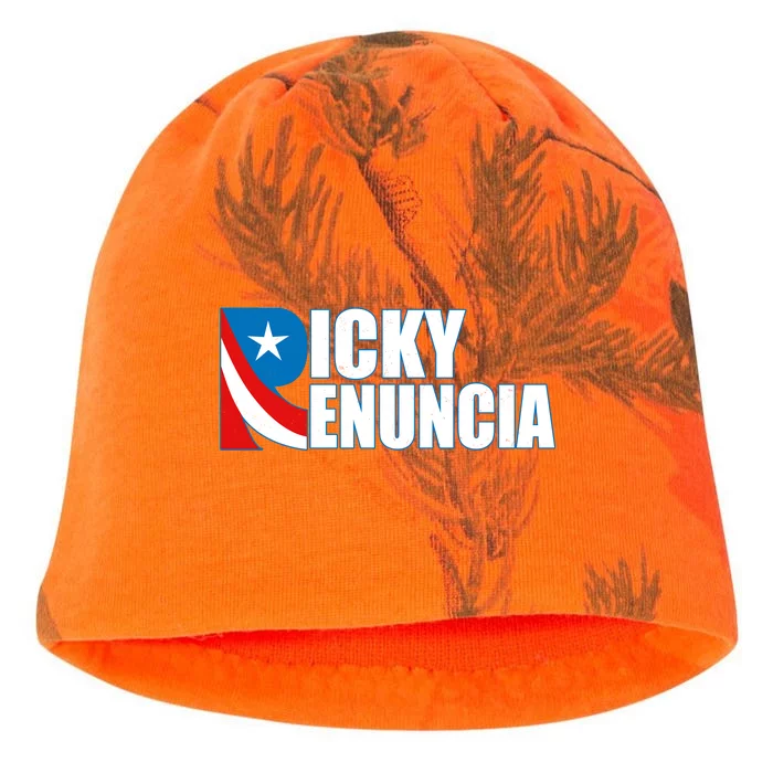 Ricky Renuncia Puerto Rico Star Logo Kati - Camo Knit Beanie