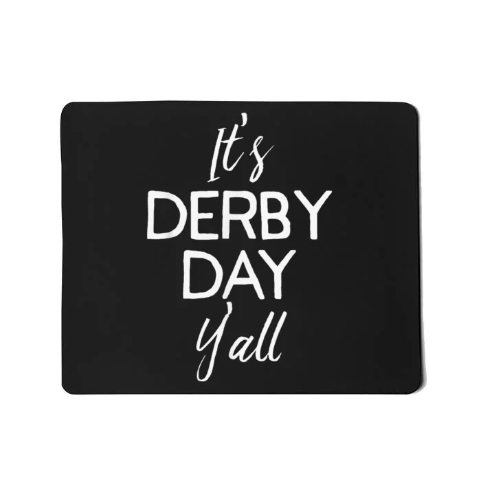 Retro ItS Derby Day Yall Ky Derby Horse Mousepad