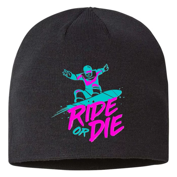 Ride Or Die Snow Boarding 8 1/2in Sustainable Knit Beanie