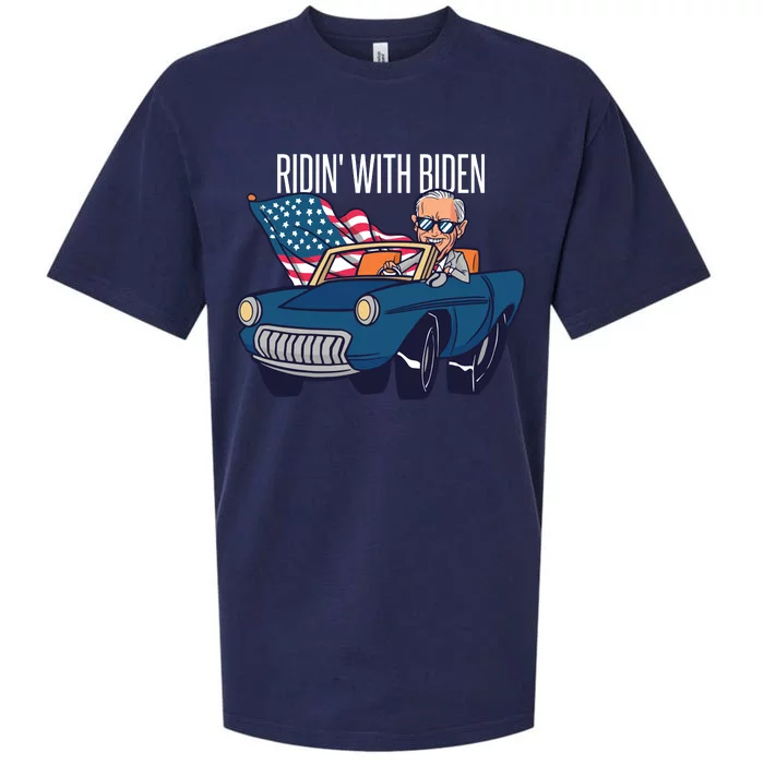 Riden With Biden Sueded Cloud Jersey T-Shirt