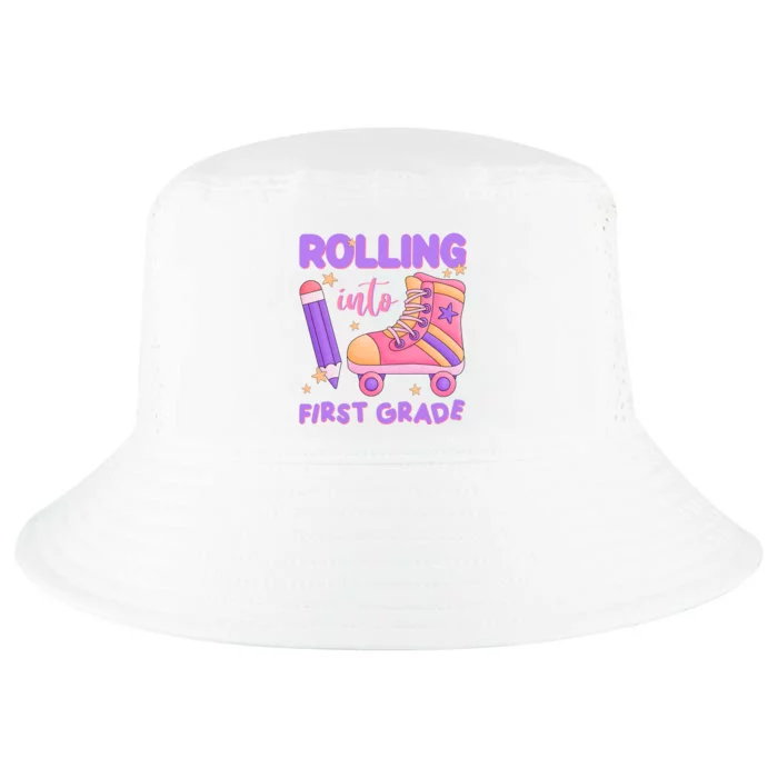 Rolling Into First Grade Cute Cool Comfort Performance Bucket Hat