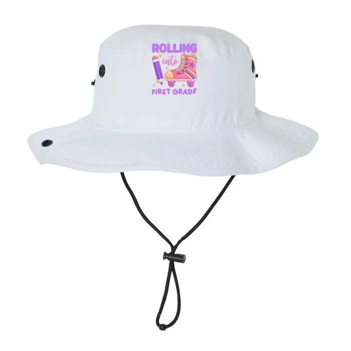 Rolling Into First Grade Cute Legacy Cool Fit Booney Bucket Hat