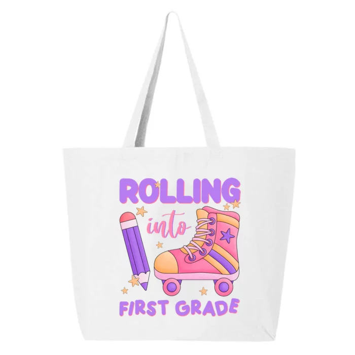 Rolling Into First Grade Cute 25L Jumbo Tote