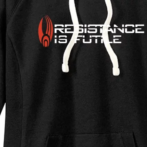 Resistance Is Futile Women's Fleece Hoodie