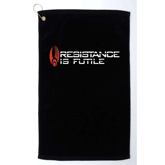 Resistance Is Futile Platinum Collection Golf Towel