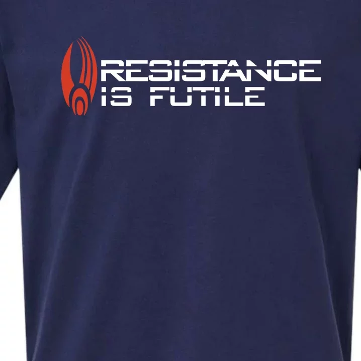 Resistance Is Futile Sueded Cloud Jersey T-Shirt