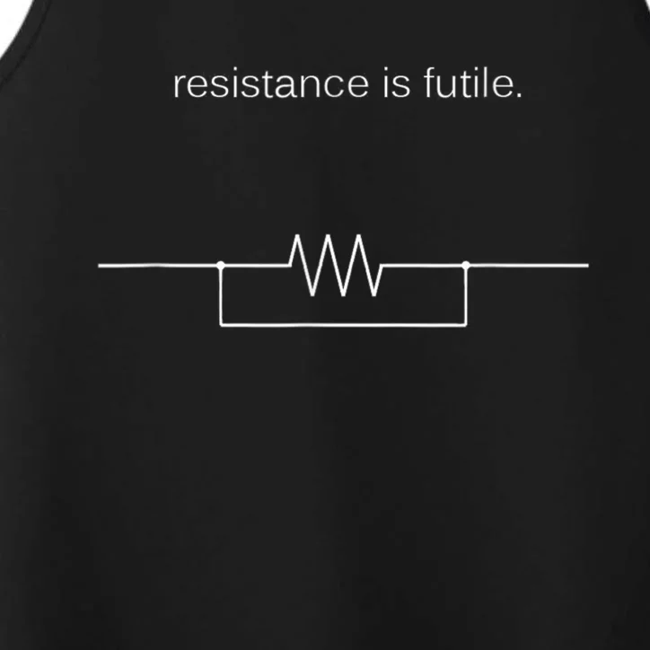 Resistance Is Futile Borg Geek Electronics Engineers Performance Tank