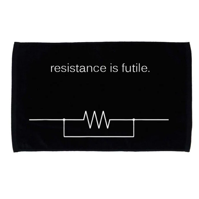 Resistance Is Futile Borg Geek Electronics Engineers Microfiber Hand Towel