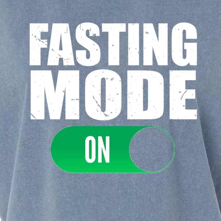 Ramadan Intermittent Fasting Fasting Mode On Gift Garment-Dyed Women's Muscle Tee