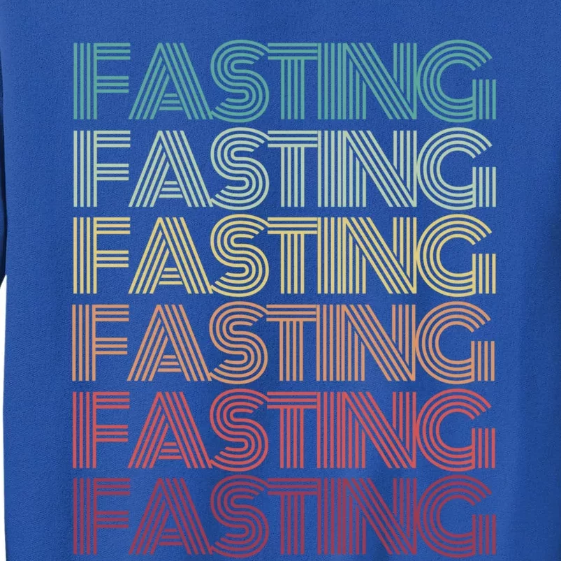 Retro Im Fasting Mode On Autophagy In Progress Ramadan Life Great Gift Tall Sweatshirt