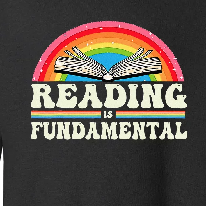 Reading Is Fundamental Geeky Bookworm Poetry Literature Toddler Sweatshirt