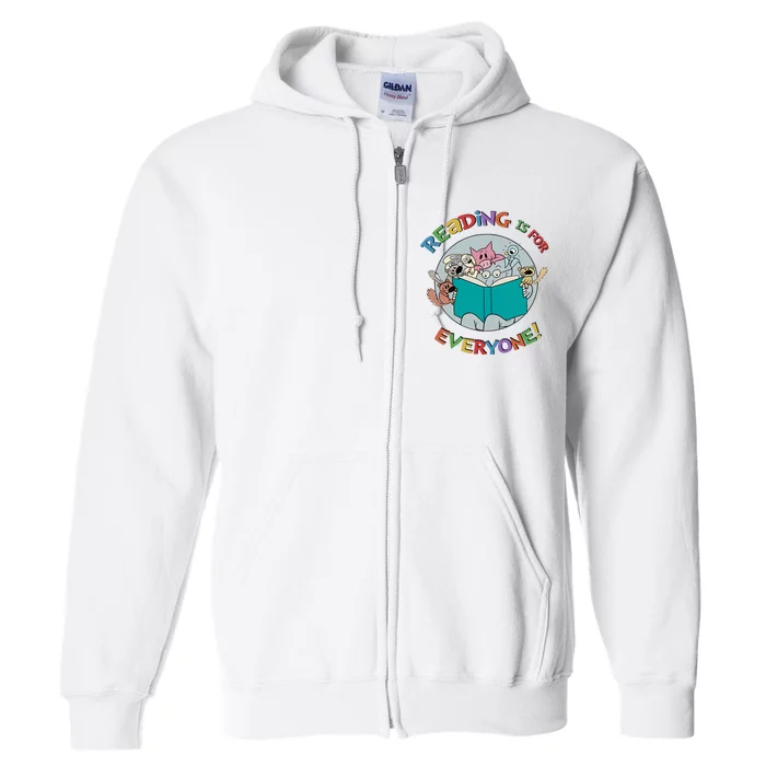 Reading If For Everyone Reading Lover Bookworm Read Across America Reading Day Full Zip Hoodie