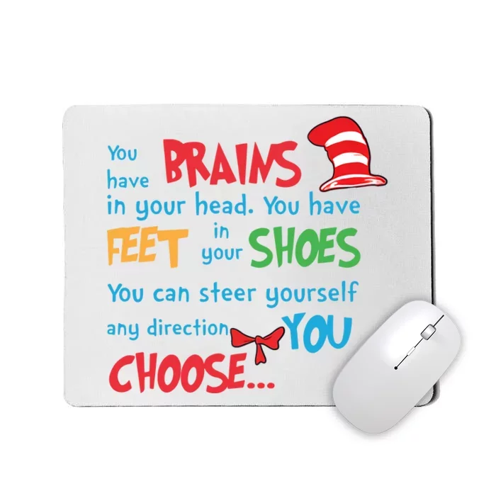 Reading Is For Everyone Reading Lover Reading Day Quote Read Across America Mousepad